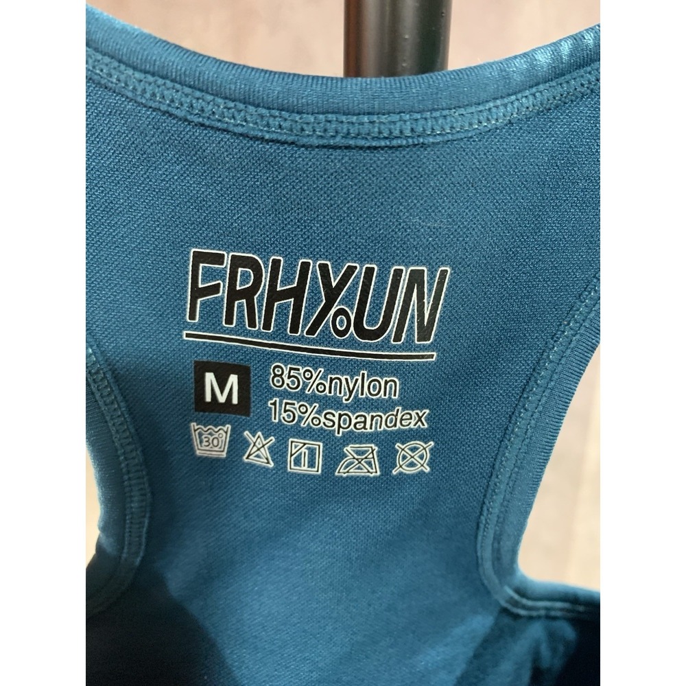 Frhyoun Sports Bra Padded Teal - Picture 6 of 9